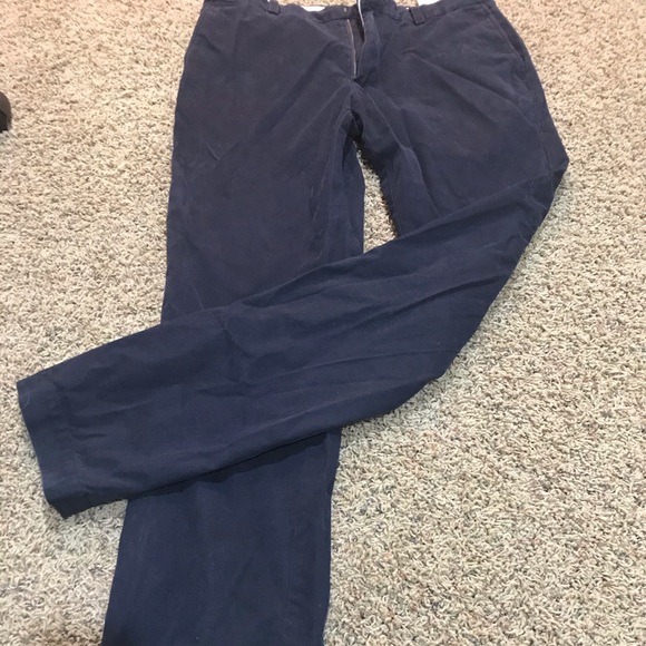 Navy Blue classic taper chinos - Picture 3 of 6